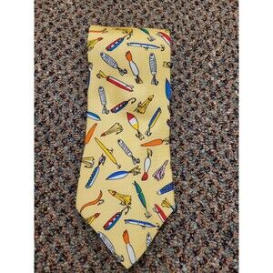 Pour L'Homme Silk Tie Fishing Hooks (Men's)
